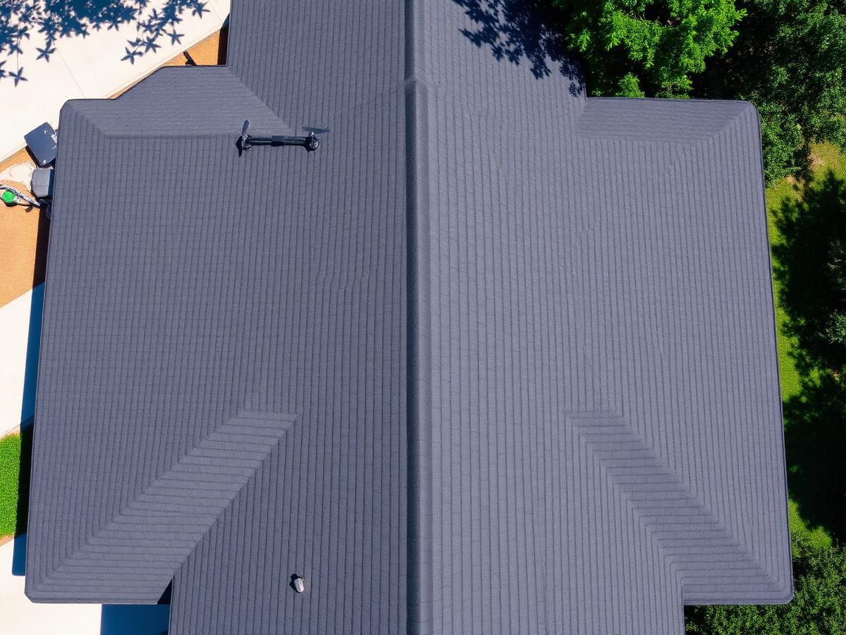 Storm damage roof restoration project finished by Firmament Roofing crew