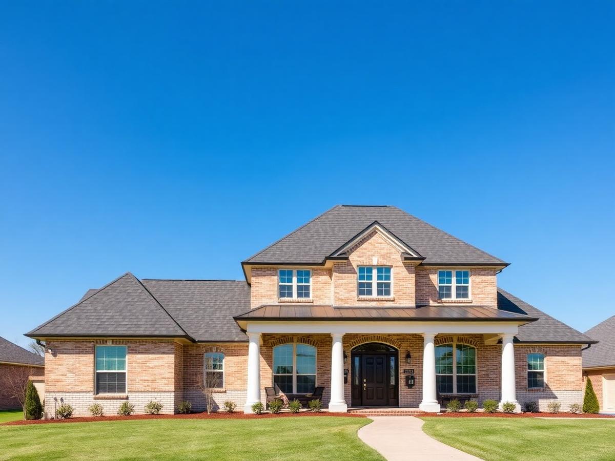 Full tear-off and re-roof completed on a Houston suburban home